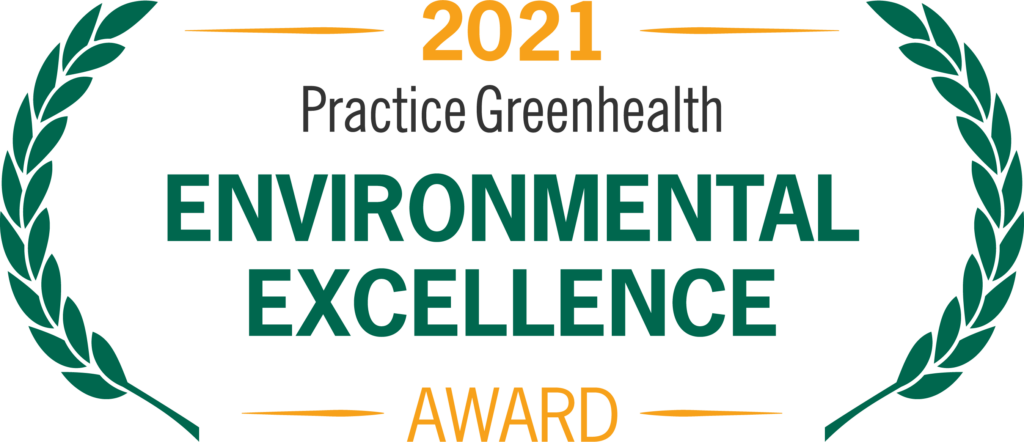 Practice Greenhealth 2021 Environmental Excellence Award