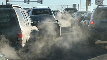 Air pollution from cars