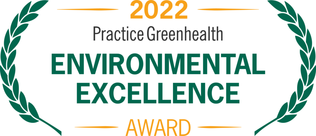 2022 Practice Greenhealth Environmental Excellence Award